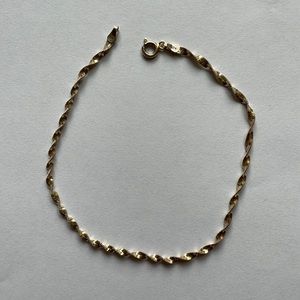 Sterling Silver Italian Twist Bracelet